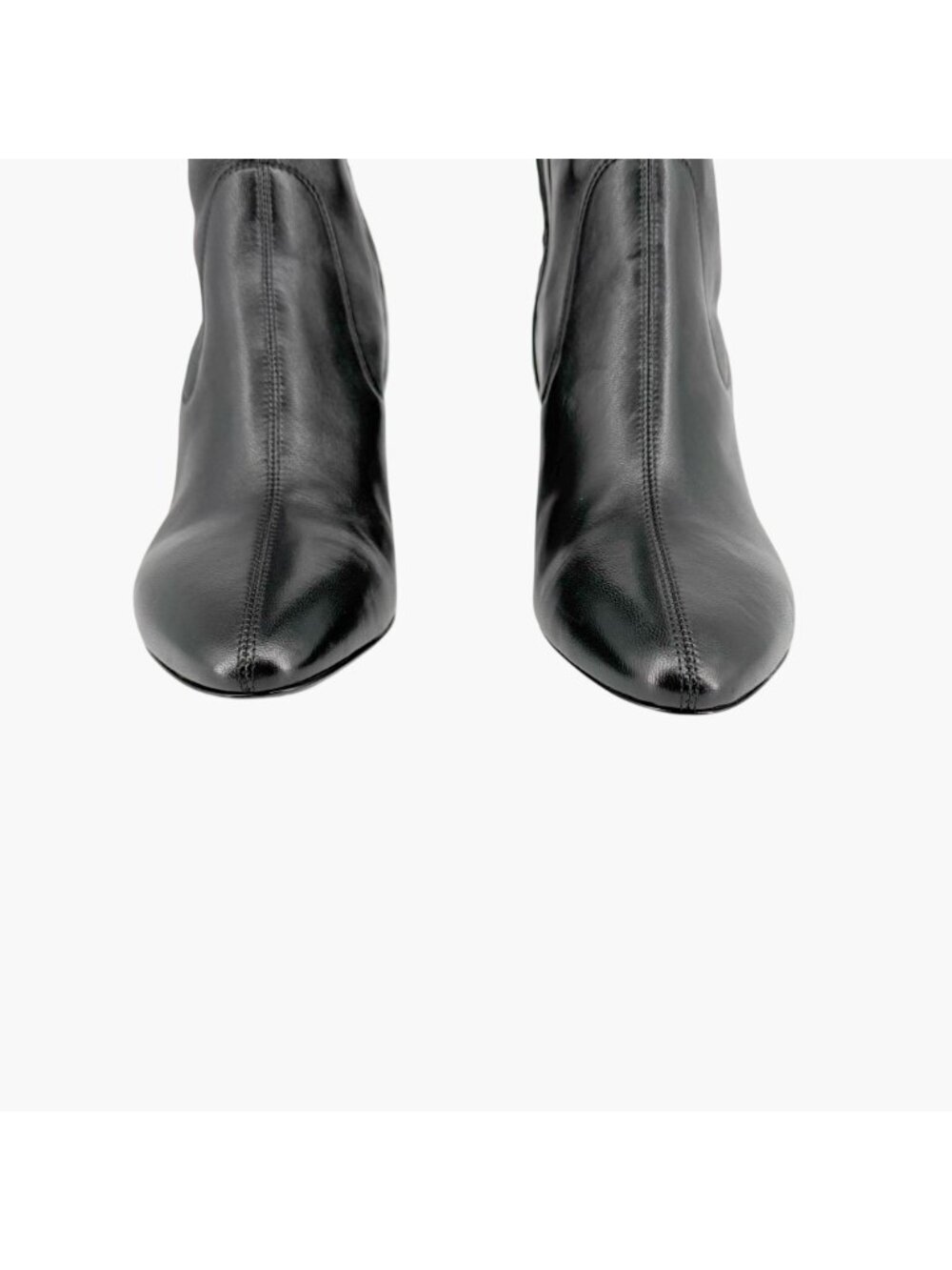 Saint Laurent Loulou YSL Thigh High Over The Knee Boots Black Size 38.5 US 8.5 - Picture 4 of 15